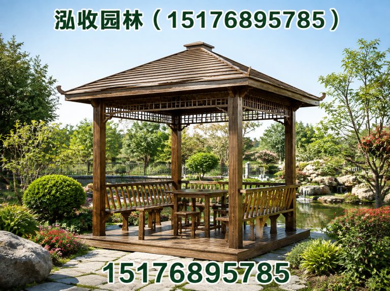 澄迈京津冀防腐木工程展示图